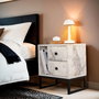 Nordure Glimmer - Fressia Marble, Black